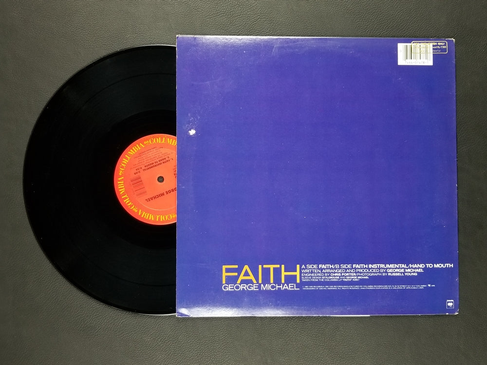 George Michael - Faith (1987, 12'' Single)