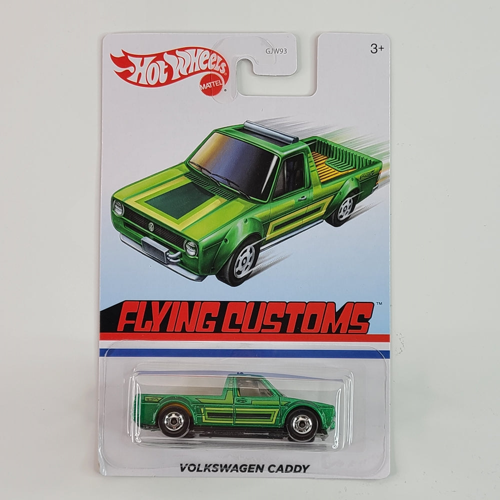 Hot Wheels - Volkswagen Caddy (Green) [Flying Customs Series (2020) (Mix 2)]