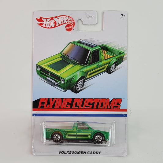 Hot Wheels - Volkswagen Caddy (Green) [Flying Customs Series (2020) (Mix 2)]