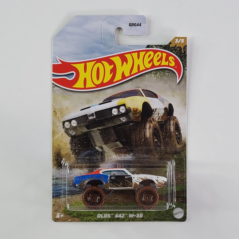 Hot Wheels - Olds 442 W-30 (White)