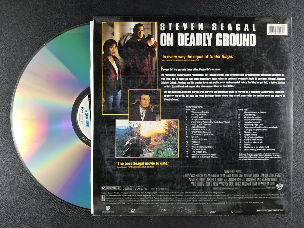 On Deadly Ground [Widescreen] (1994, Laserdisc)