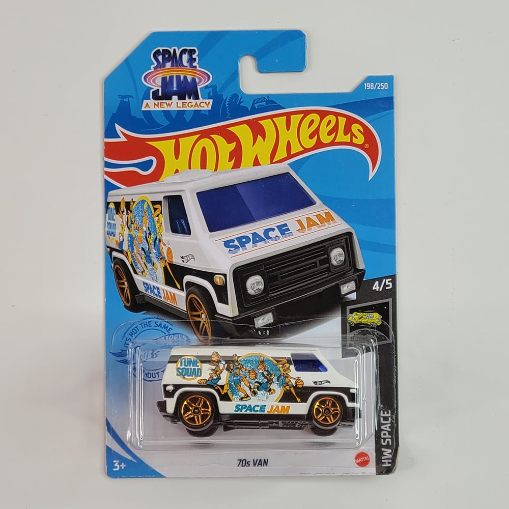 Hot Wheels - 70s Van (White) [HW Space Mini Collection (2021) - 4/5]