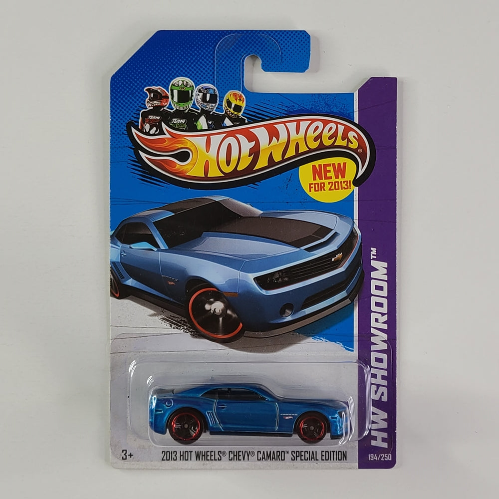 Hot Wheels - 2013 Hot Wheels Chevy Camaro Special Edition (Metallic Blue)