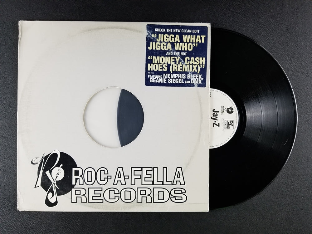 Jay-Z - Money, Cash, H*** (Remix) / Jigga What? (1999, 12'' Single) [Promo]