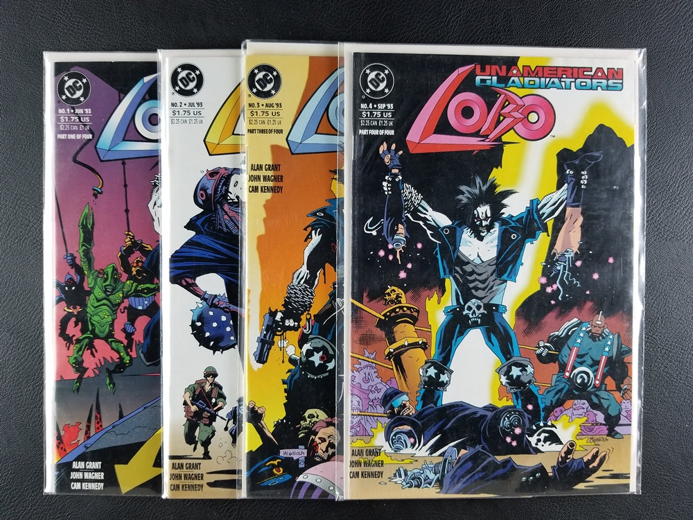 Lobo: Unamerican Gladiators #1-4 Set (DC, 1993)
