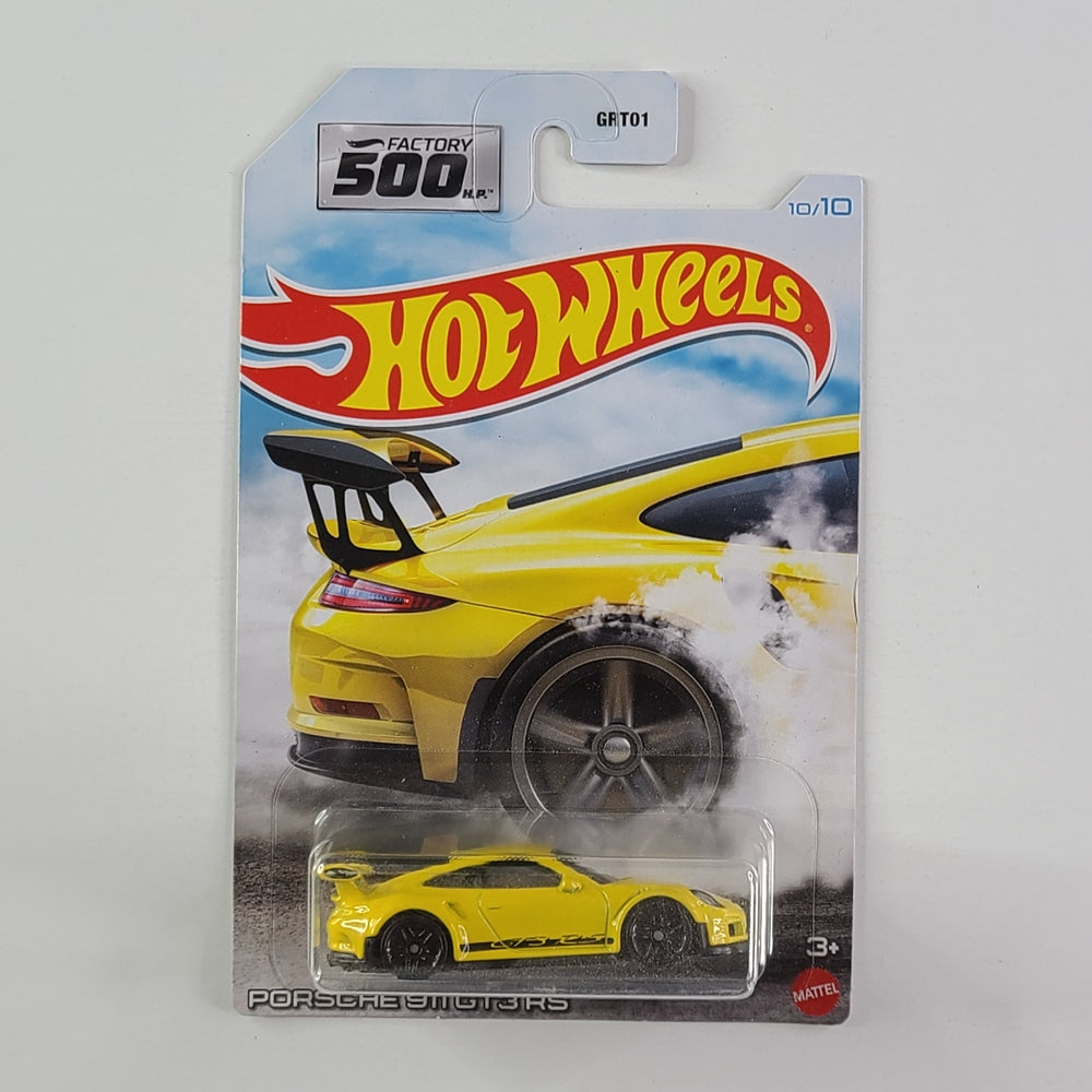 Hot Wheels - Porsche 911 GT3 RS (Yellow) [Walmart Exclusive]