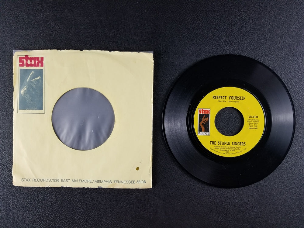 The Staple Singers - Respect Yourself (1971, 7'' Single)