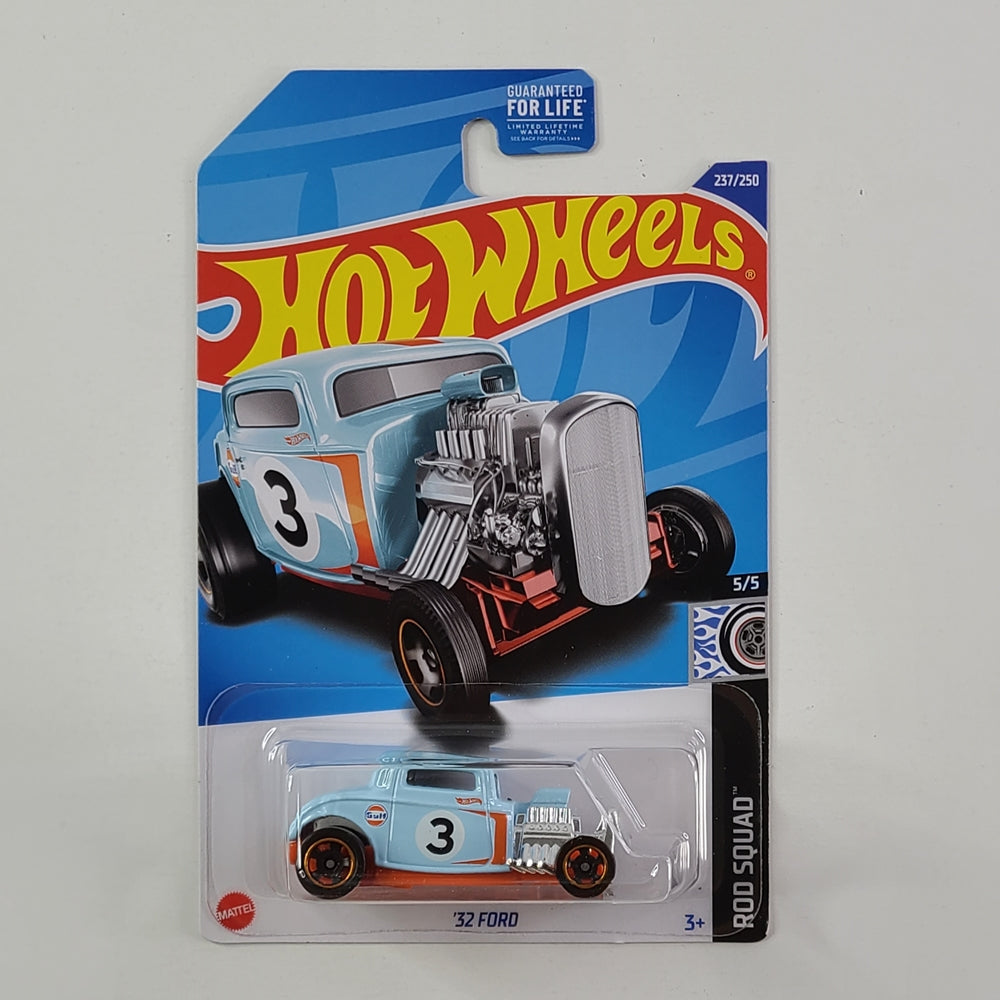 Hot Wheels - '32 Ford (Gulf Racing Blue)