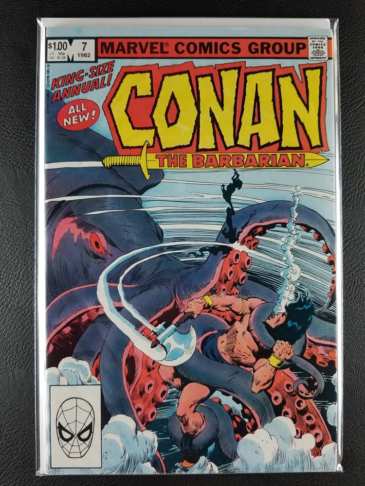 Conan the Barbarian Annual #7 (Marvel, 1982)