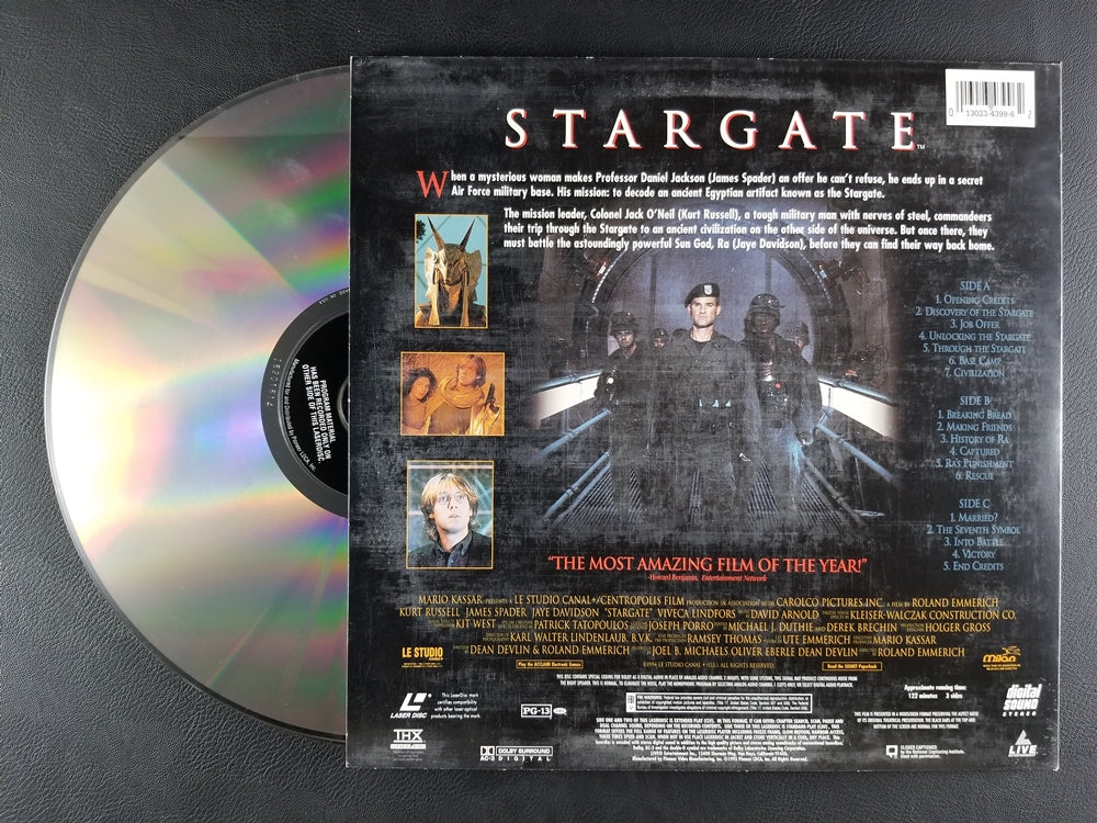 Stargate [Widescreen] (1995, Laserdisc)