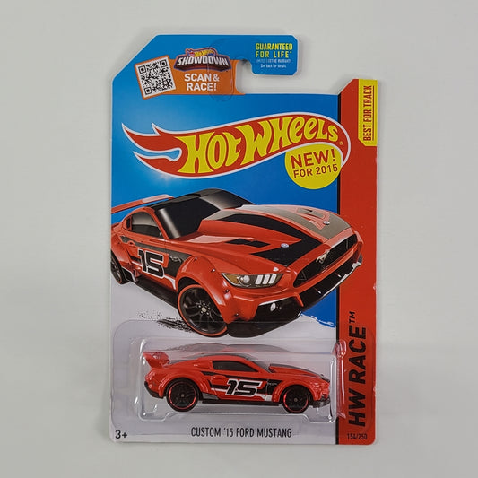 Hot Wheels - Custom '15 Ford Mustang (Red) [New for 2015]