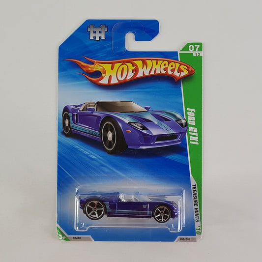 Hot Wheels - Ford GTX1 (Metalflake Royal Blue) [Treasure Hunt]