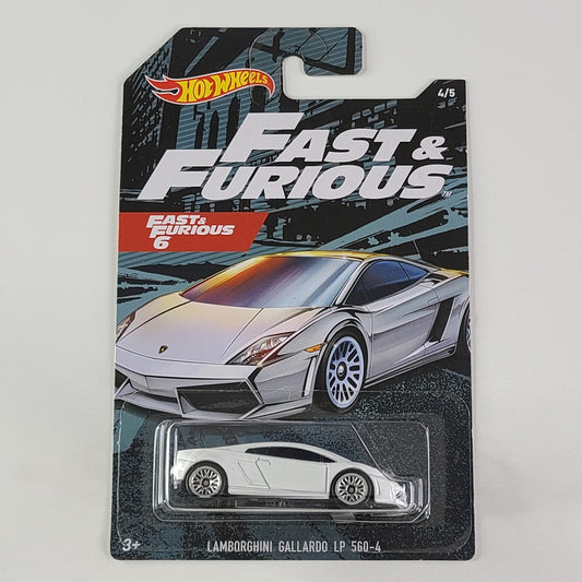 Hot Wheels - Lamborghini Gallardo LP 560-4 (White) [Walmart Exclusive]