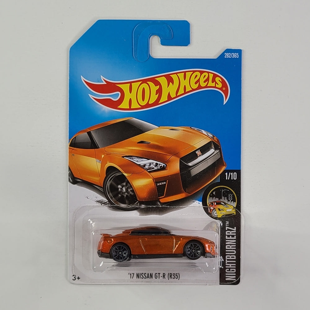 Hot Wheels - '17 Nissan GT-R (R35) (Metalflake Orange)