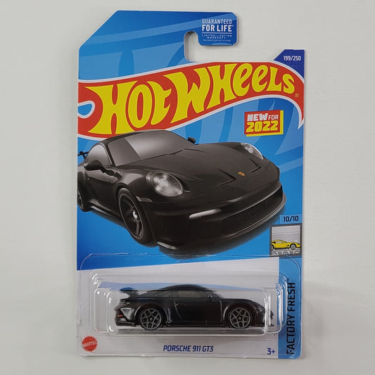 Hot Wheels - Porsche 911 GT3 (Jet Black)