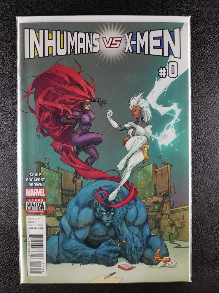 IvX - Inhumans vs. X-Men #0A (Marvel, January 2017)