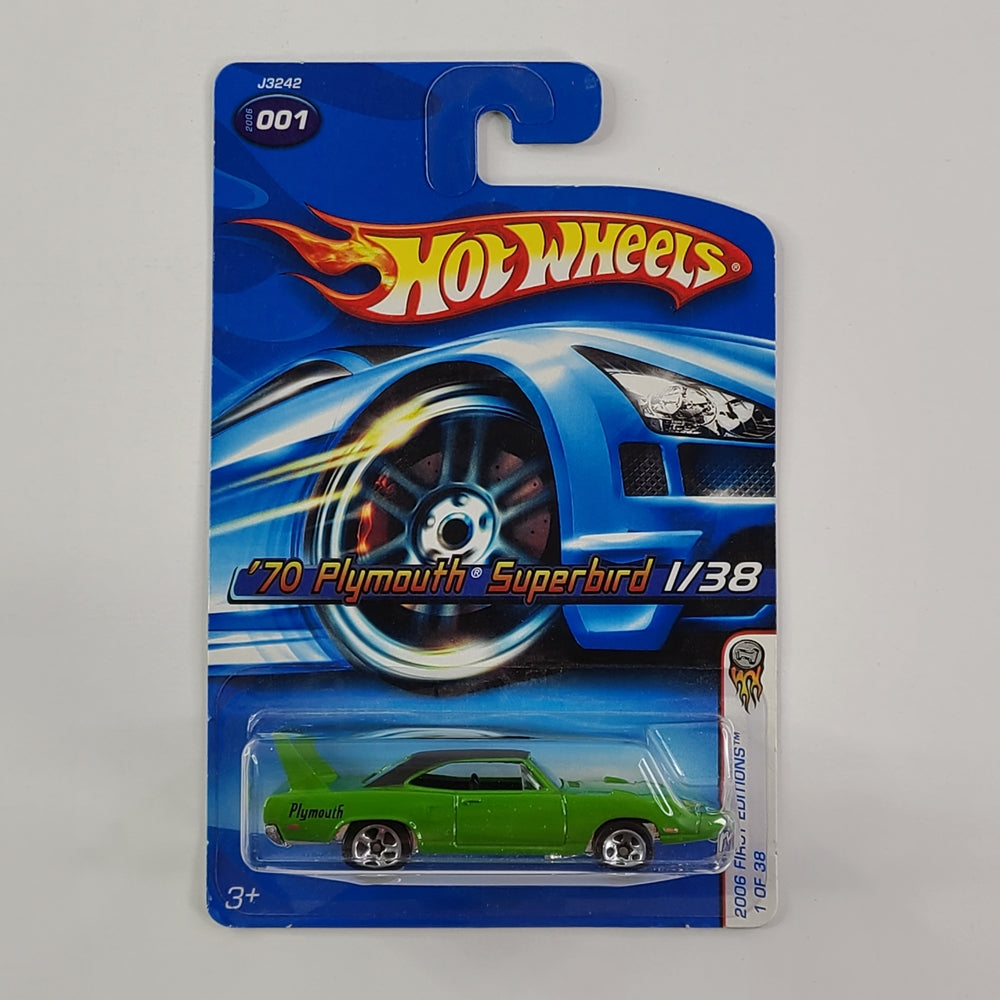 Hot Wheels - '70 Plymouth Superbird (Green) – Throwback Collectibles