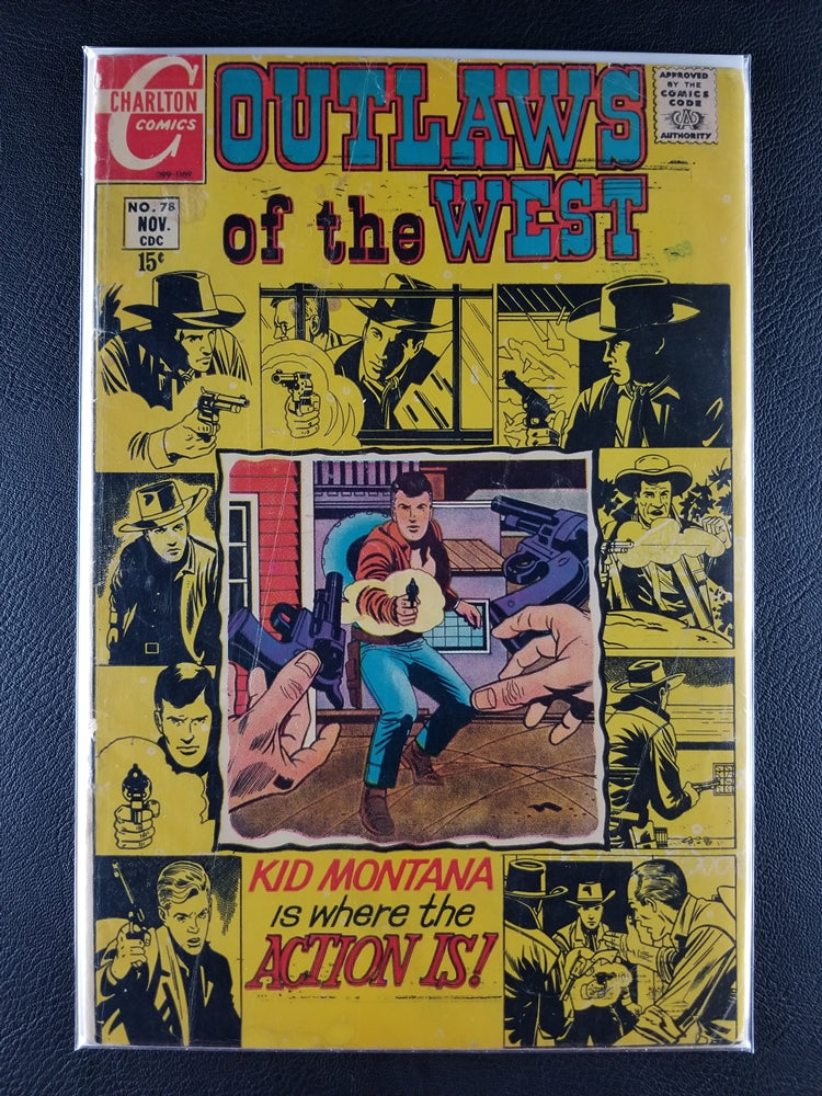 Outlaws of the West [1957] #78 (Charlton Comics Group, November 1969)