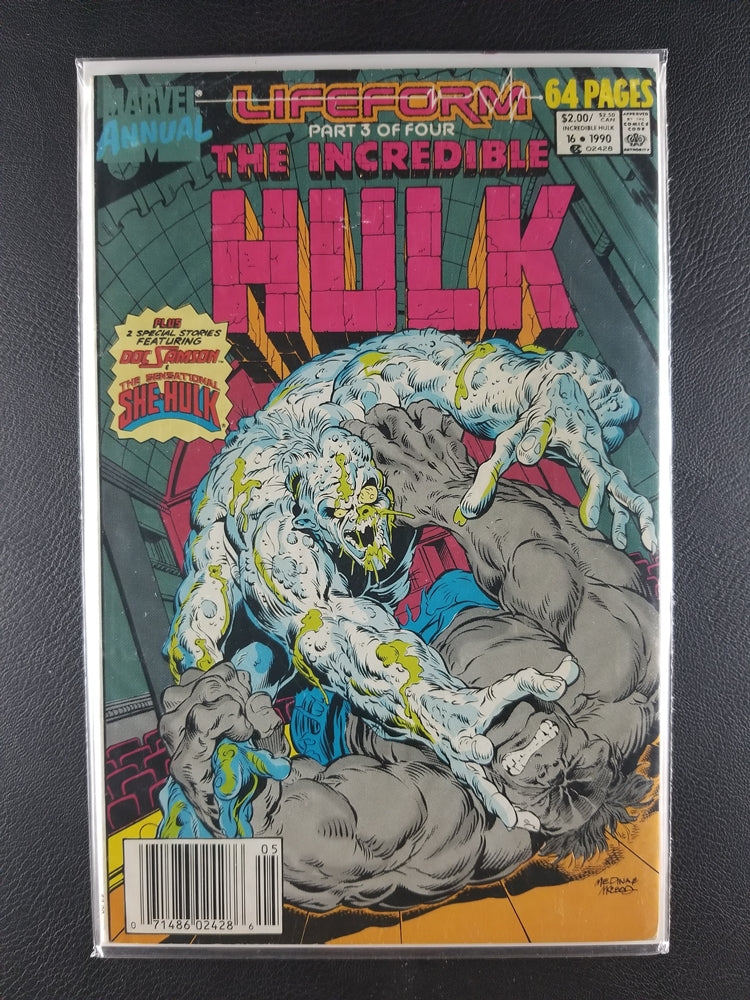 The Incredible Hulk [1st Series] Annual #16 (Marvel, April 1990)