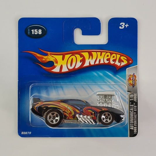 Hot Wheels - 1969 Pontiac GTO Judge (Black)