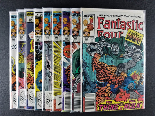 Fantastic Four [1st Series] #312-320 Set (Marvel, 1988)