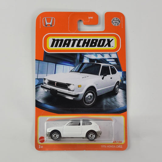 Matchbox - 1976 Honda CVCC (White)