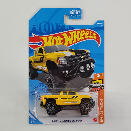 Hot Wheels - Chevy Silverado Off Road (Yellow)