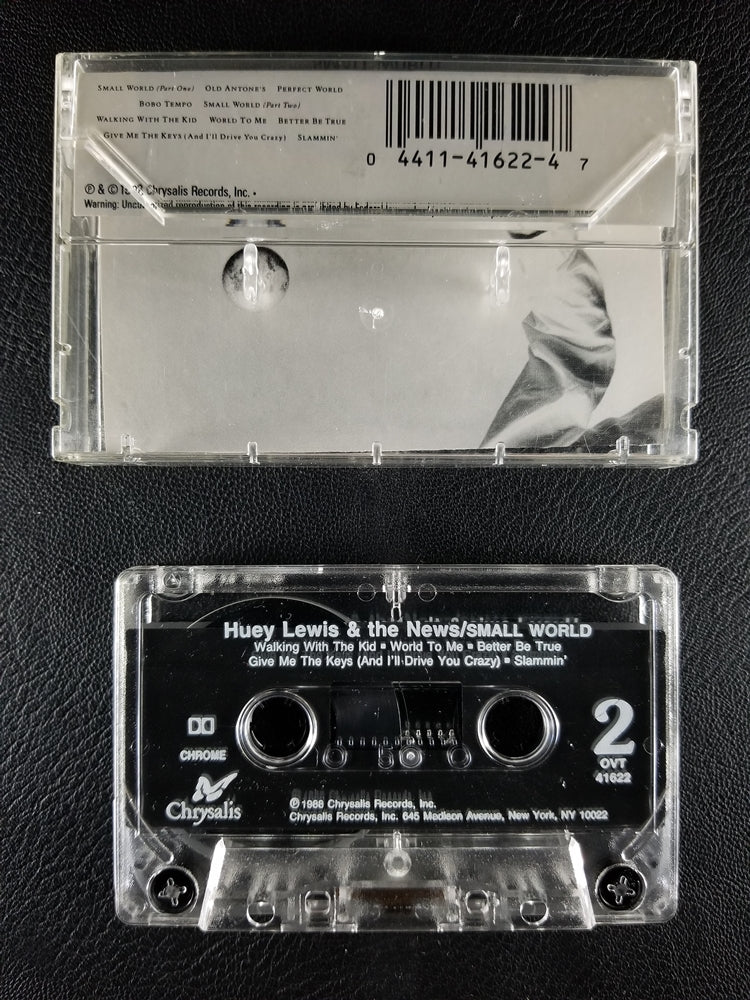 Huey Lewis & The News - Small World (1988, Cassette)