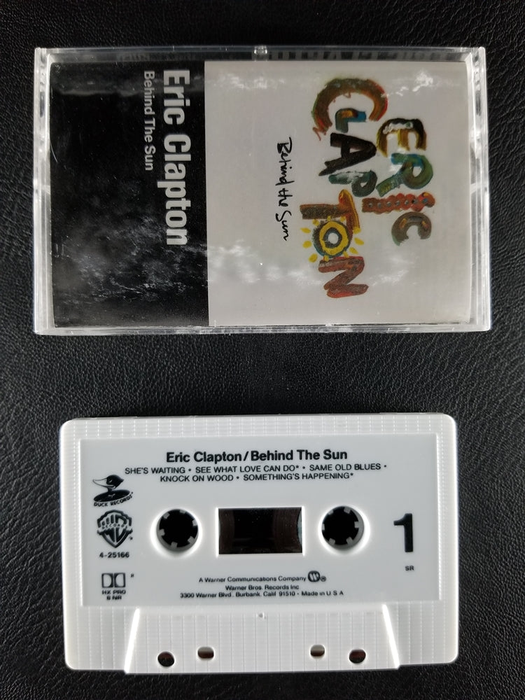 Eric Clapton - Behind the Sun (1985, Cassette)