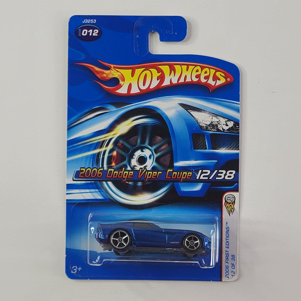 Hot Wheels - 2006 Dodge Viper Coupe (Metalflake Blue)