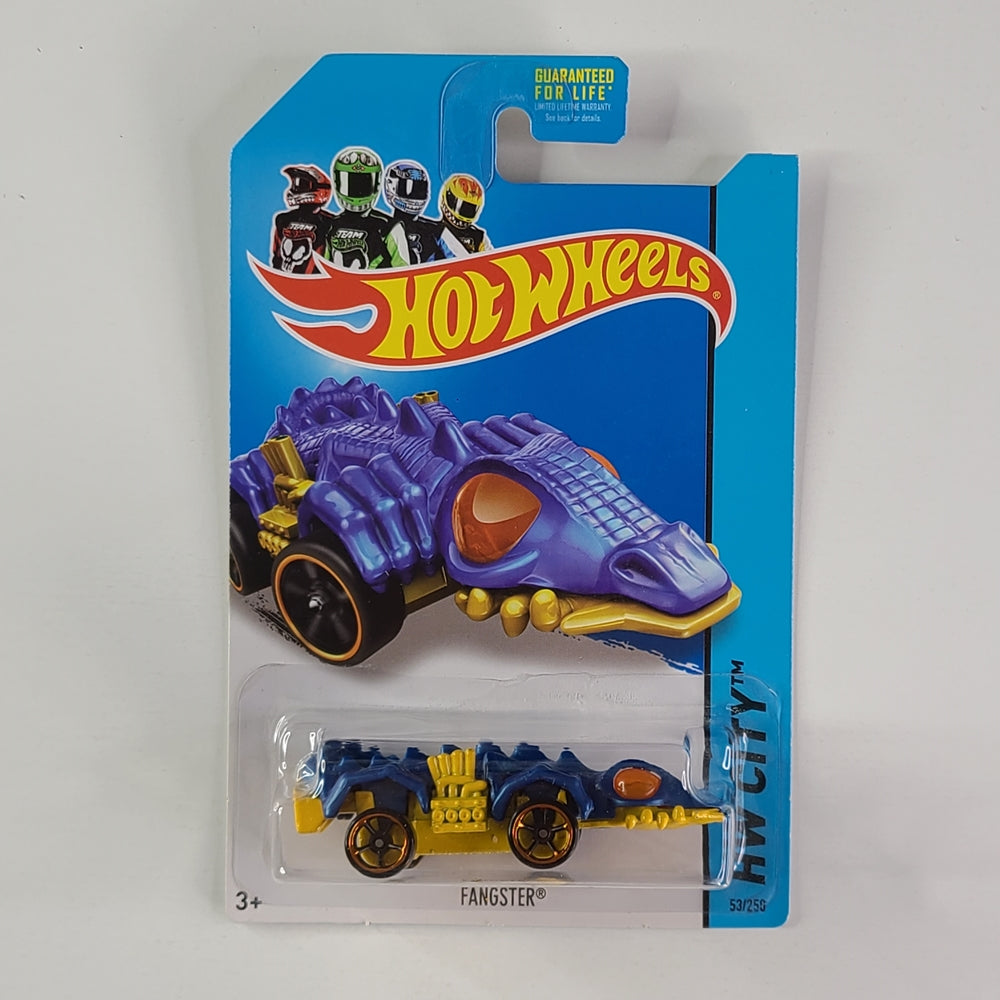 Hot Wheels - Fangster (Blue) [Treasure Hunt]