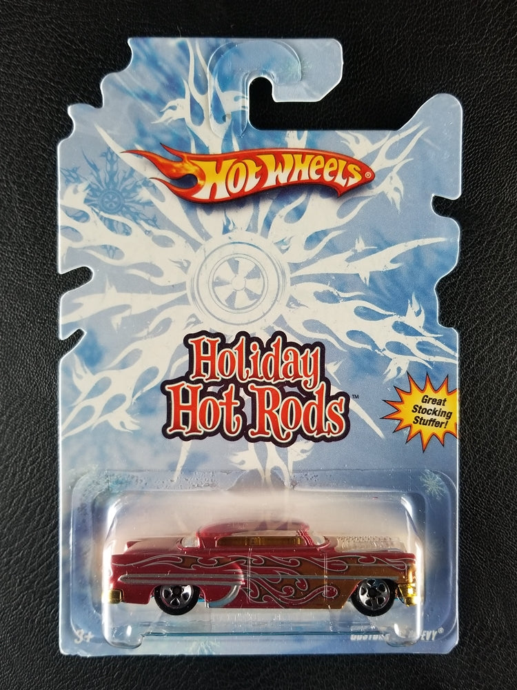 Hot Wheels - Custom '53 Chevy (Metalflake Red) [3/8 - 2008 HW Holiday Hot Rods (Walmart Exclusive)