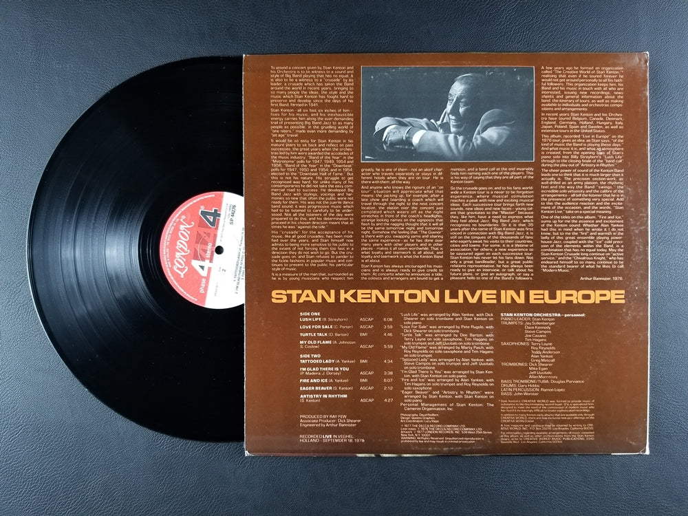 Stan Kenton - Live in Europe (1977, LP)