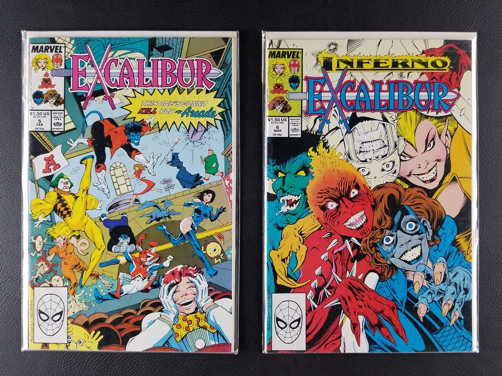 Excalibur [1st Series] #1-10 Set (Marvel, 1988-89)