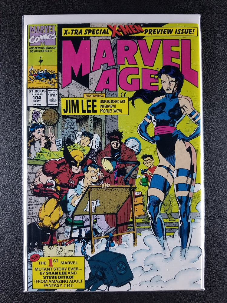 Marvel Age #104 (Marvel, September 1991)