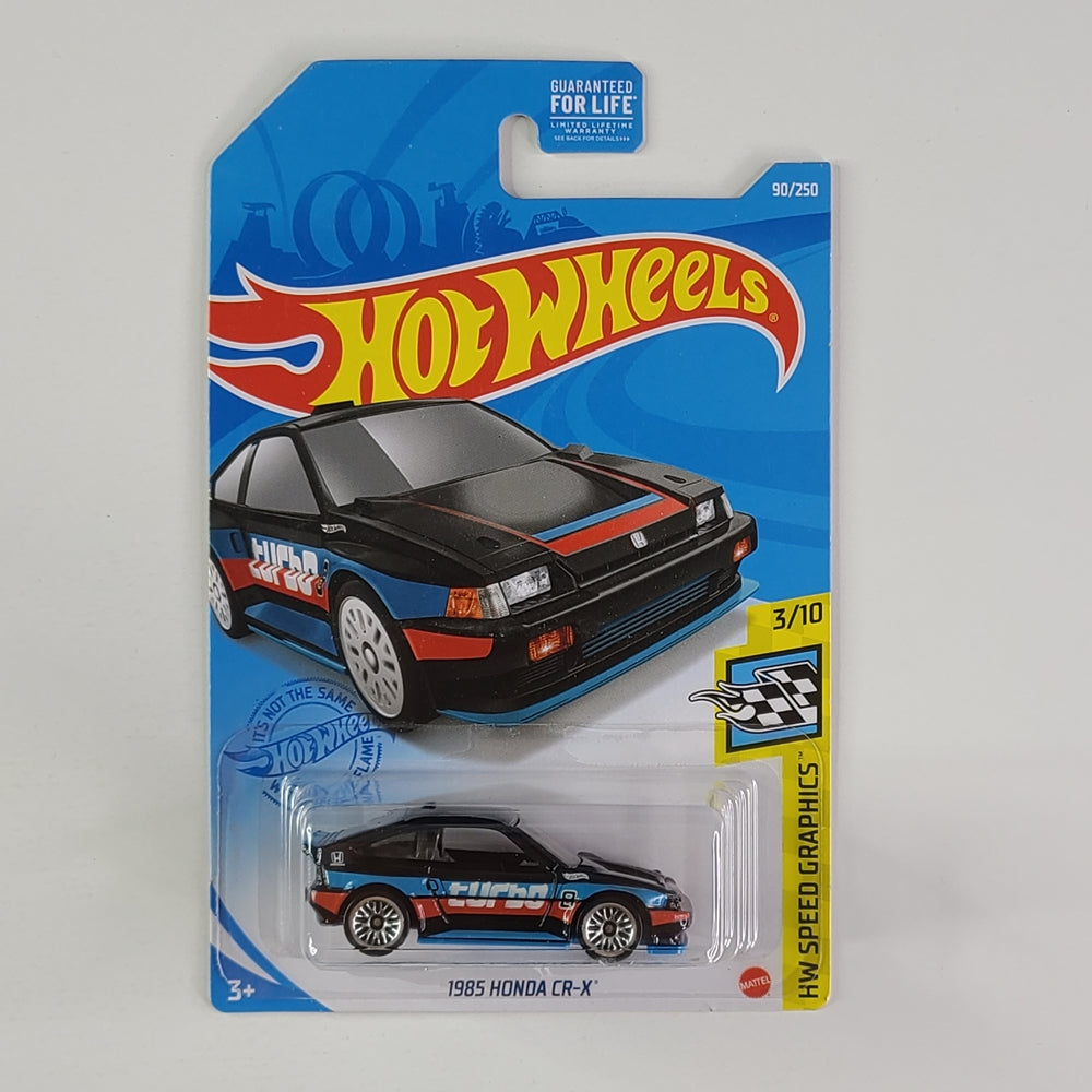 Hot Wheels - '85 Honda CR-X (Black)