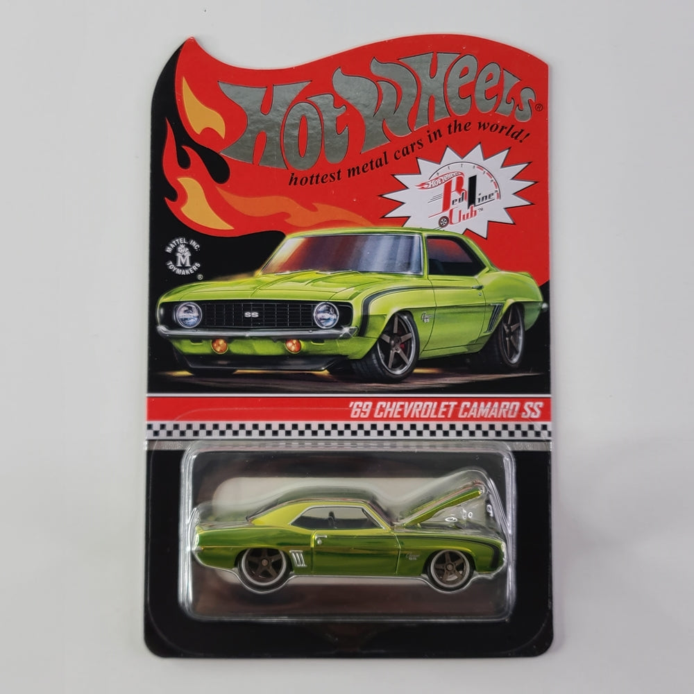 Hot Wheels - '69 Chevrolet Camaro SS (Spectraflame Antifreeze) [RLC Exclusive Release (2021) - #16391/30000]