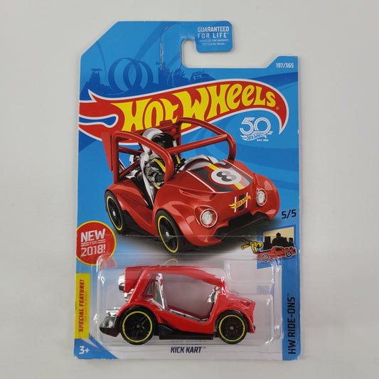 Hot Wheels - Kick Kart (Red)