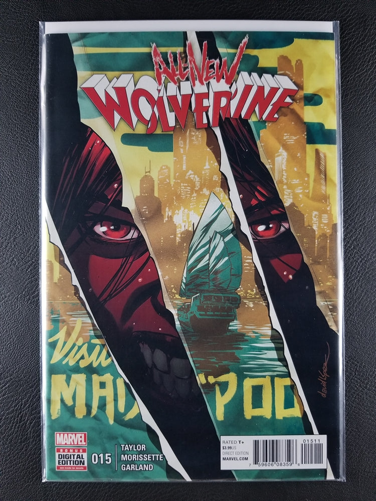 All New Wolverine #15A (Marvel, February 2017)