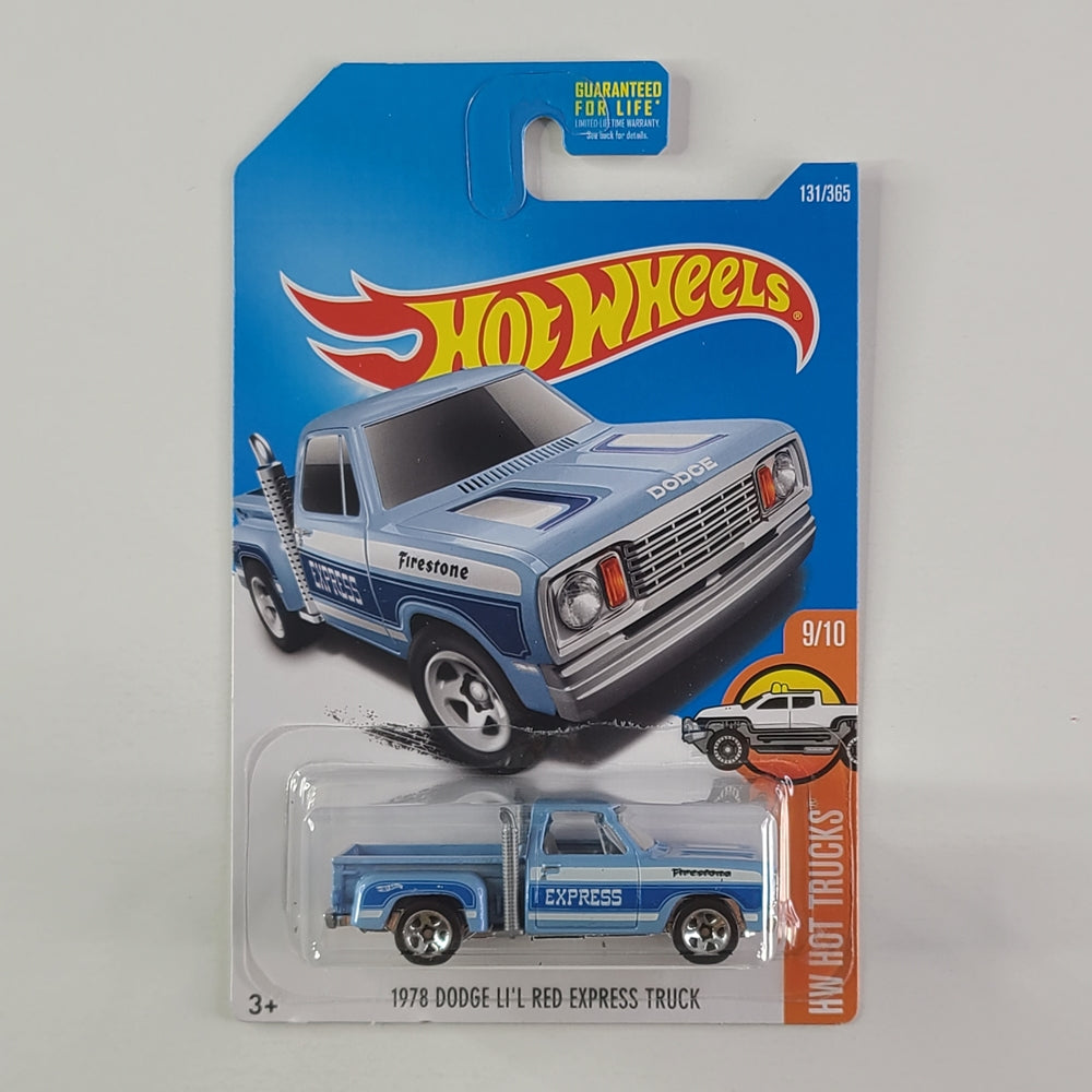 Hot Wheels - 1978 Dodge Li'l Red Express Truck (Light Blue)