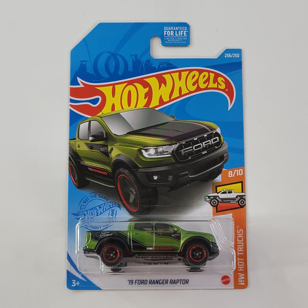 Hot Wheels - '19 Ford Ranger Raptor (Metalflake Green)