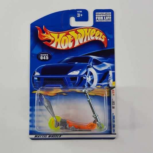 Hot Wheels - Mo' Scoot (Clear Orange)