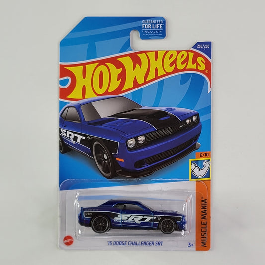 Hot Wheels - '15 Dodge Challenger SRT (Dark Blue)