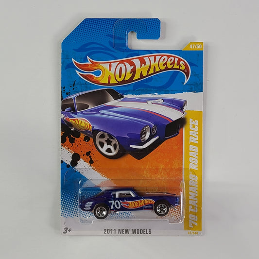 Hot Wheels - '70 Camaro Road Race (Metalflake Blue)