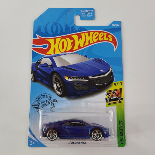 Hot Wheels - '17 Acura NSX (Dark Blue)