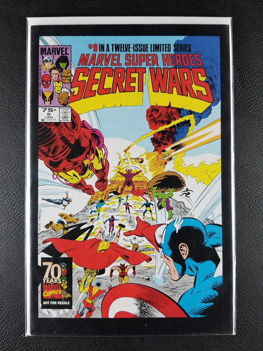 Marvel Super Heroes Secret Wars [2009 Hasbro AF Insert] #9 (Marvel, October 2009