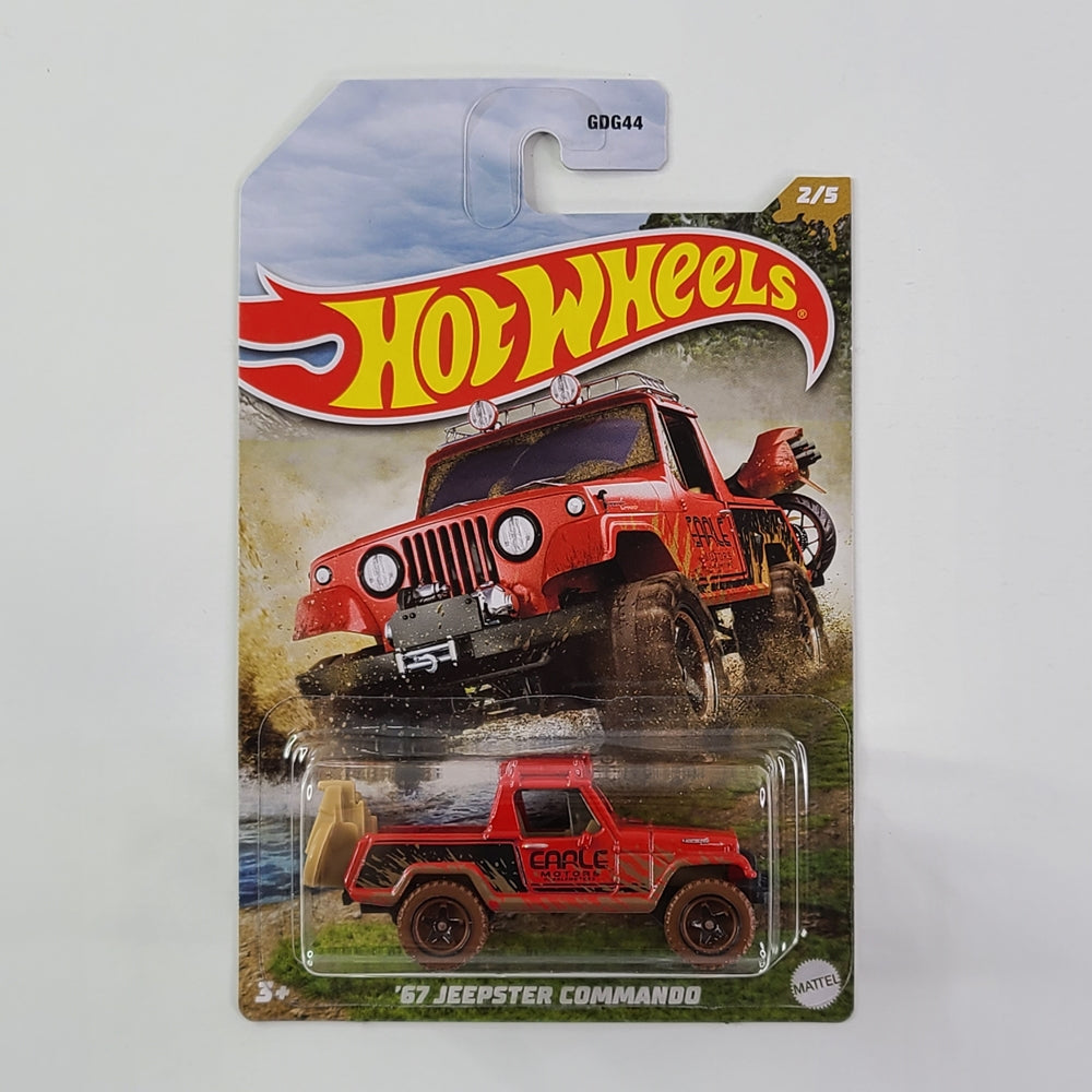 Hot Wheels - '67 Jeepster Commando (Red)