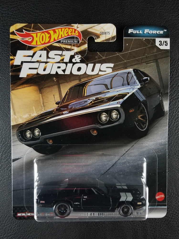 Hot Wheels Premium - '71 Plymouth GTX (Black)