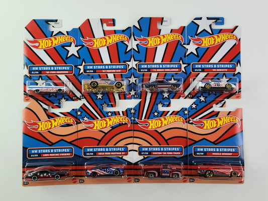 Hot Wheels - HW Stars & Stripes Series (2022) [Complete Set]