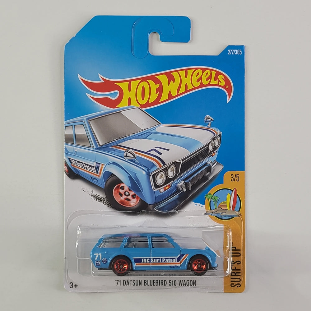 Hot Wheels - '71 Datsun Bluebird 510 Wagon (Sky Blue)